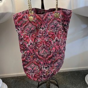Juicy Couture fun bag with beautiful gold chain. Great shape lots of love left!